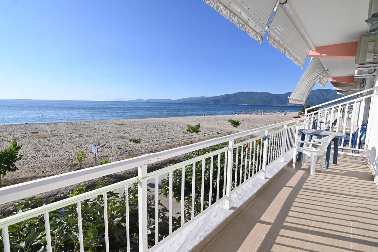 Greece Asprovalta Rooms Accomodation Apartment Hotel Petalo Экстерьер фото