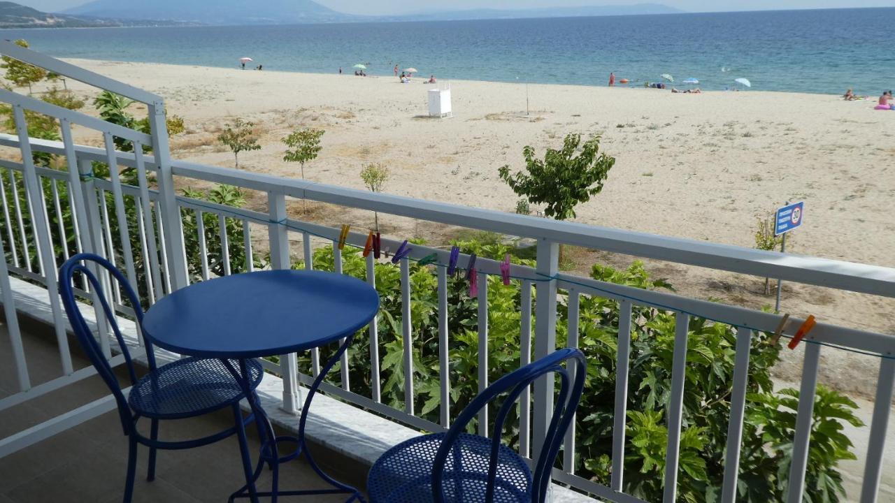 Greece Asprovalta Rooms Accomodation Apartment Hotel Petalo Экстерьер фото